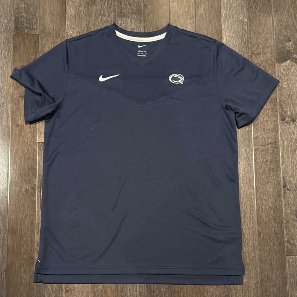 Nike PSU Men's Navy Blue Shirt